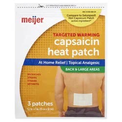 Meijer Capsaicin Heat Patch