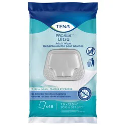 TENA ProSkin Ultra Adult Wipes, 48 Count