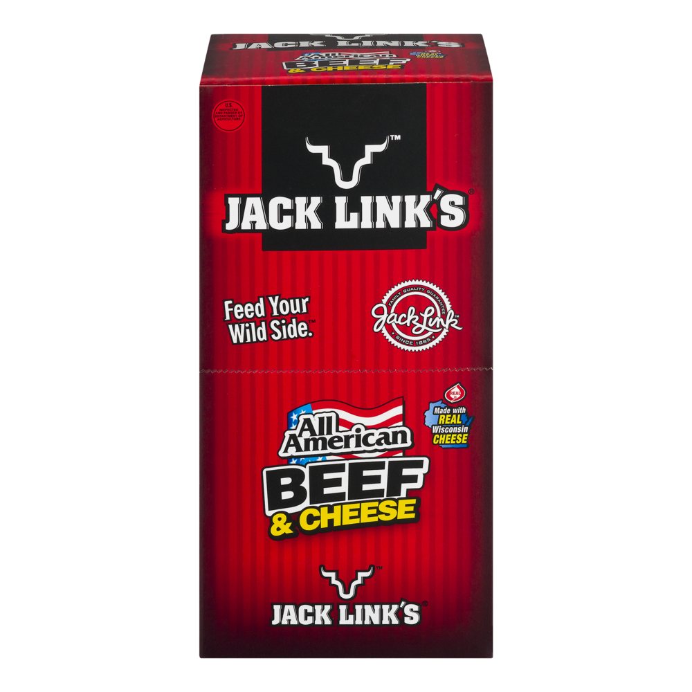 slide 1 of 1, Jack Link's Beef Stick & Cheese , 16 ct