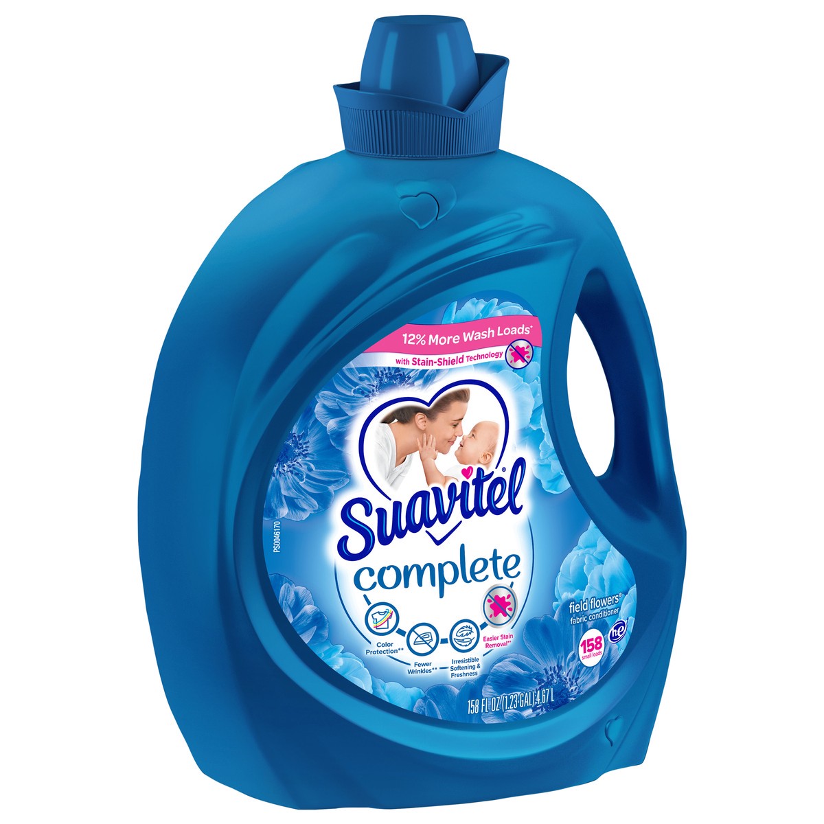 slide 12 of 12, Suavitel Complete Fabric Conditioner, Field Flowers, 158 Oz., 158 fl oz