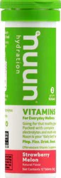 Nuun Hydration Tablets Strawberry Melon Vitamins - 12 ct