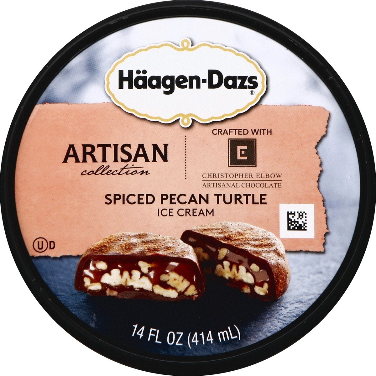 slide 2 of 3, Häagen-Dazs Spiced Pecan Turtle Ice Cream, 14 oz