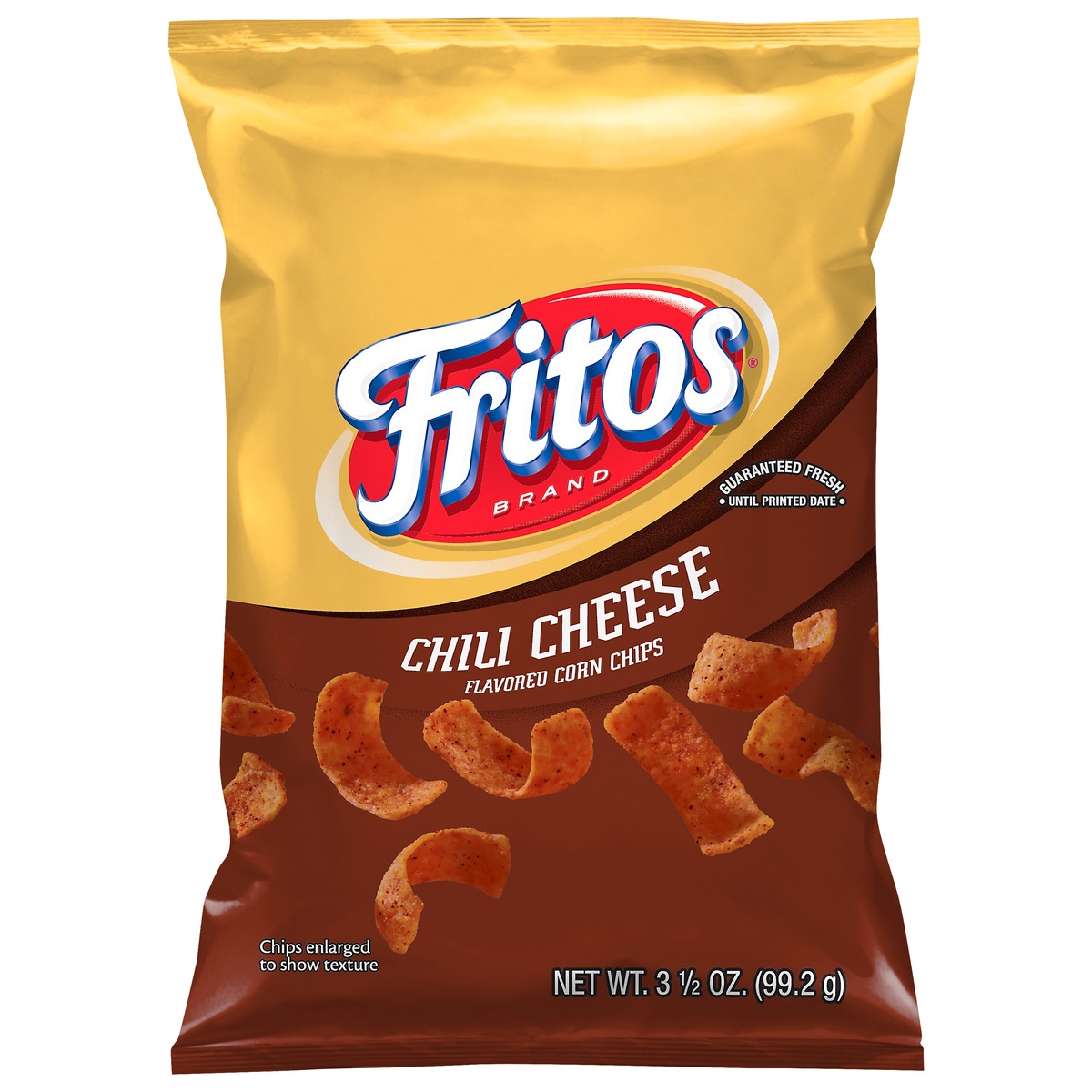 slide 1 of 1, Fritos Chili Cheese Flavored Corn Chips, 3.5 oz