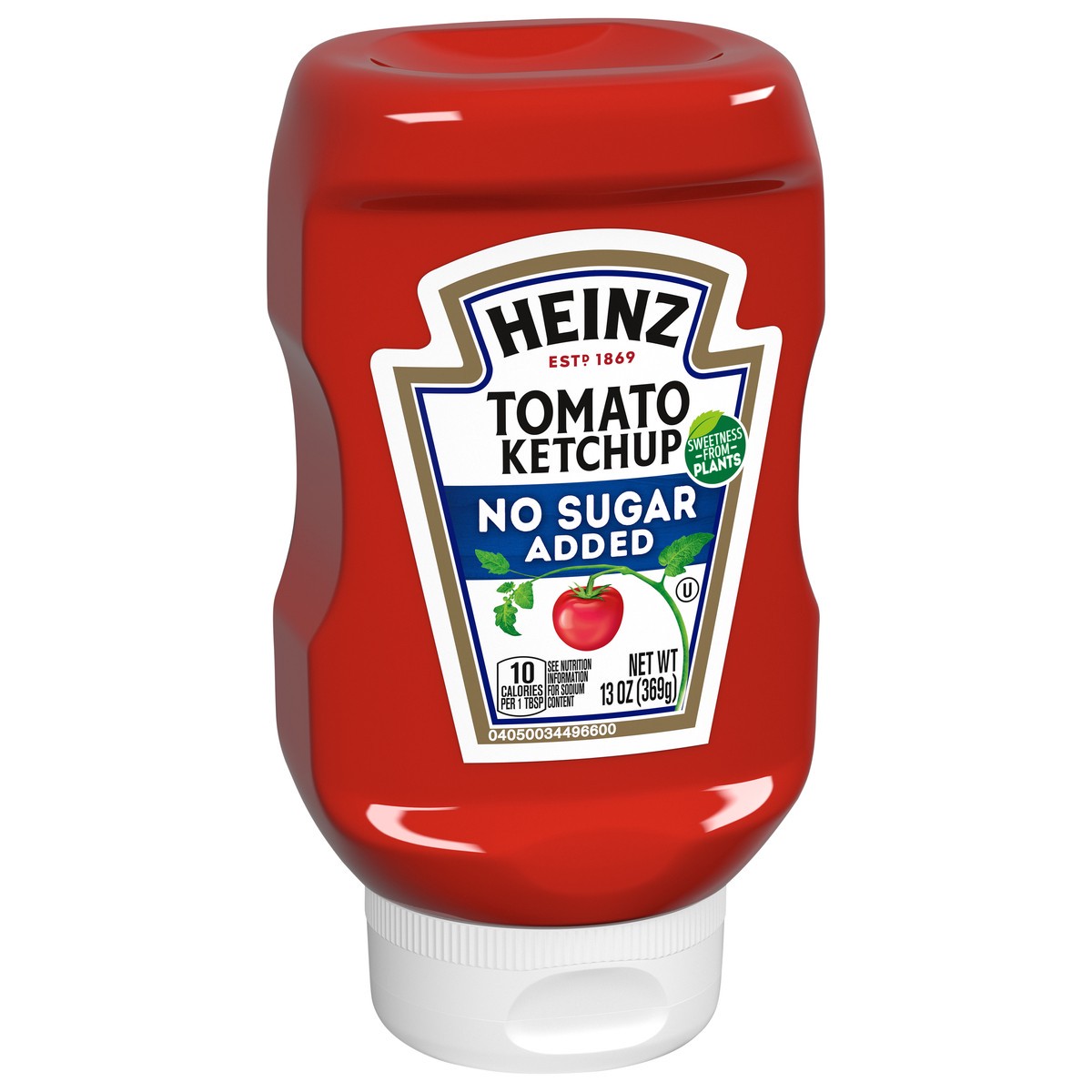 slide 4 of 9, Heinz Tomato Ketchup with No Sugar Added, 13 oz Bottle, 13 oz