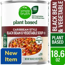 Simple Truth® Plant Based Caribbean Style Black Bean and Vegetable Soup