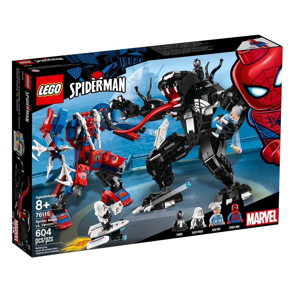 slide 6 of 6, LEGO Super Heroes Marvel Spider Mech Vs. Venom, 1 ct