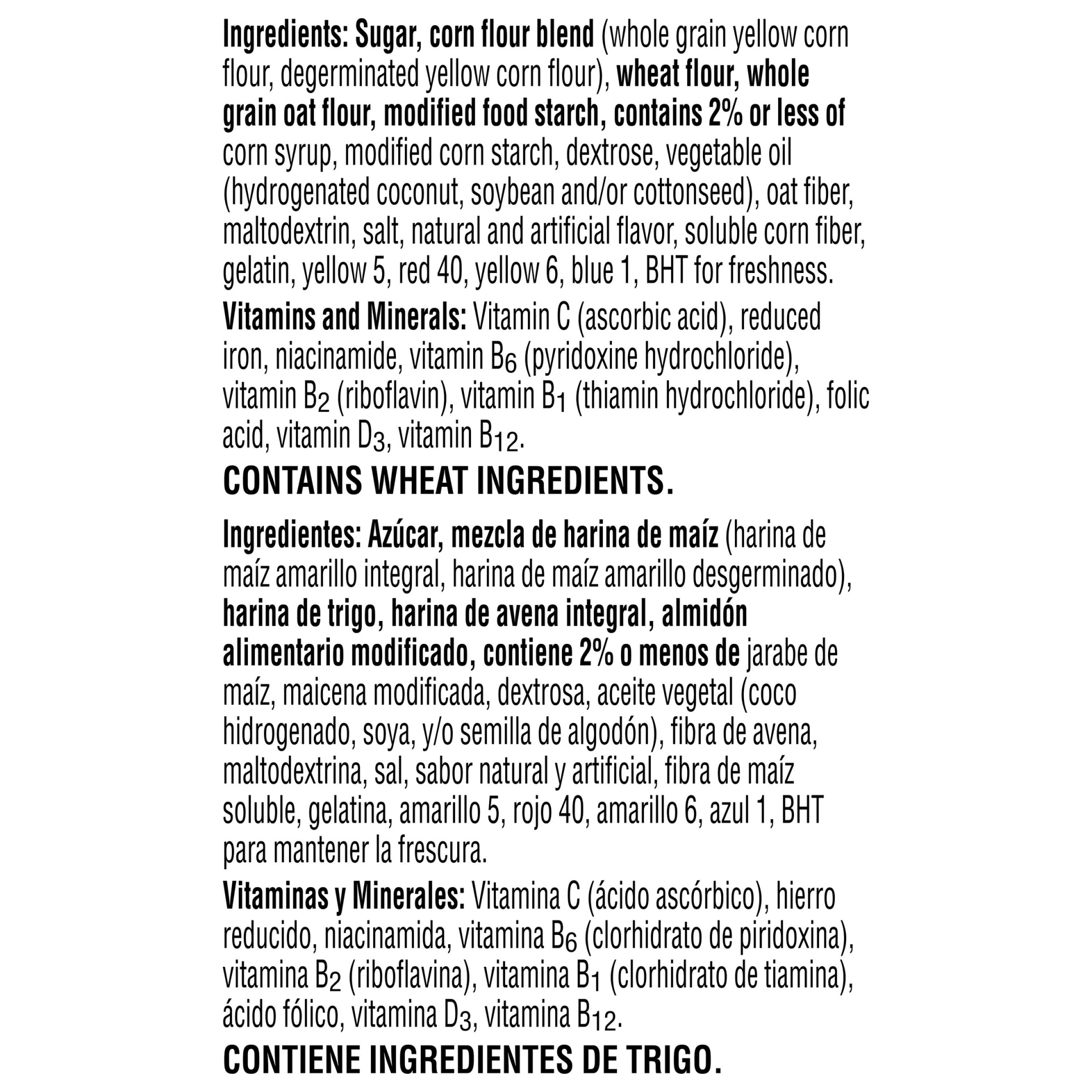 Fruit Loops with Fruity Shaped Marshmallows Breakfast Cereal Kellogg