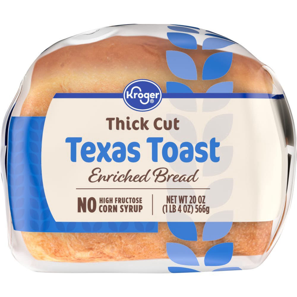 Kroger Thick Cut Texas Toast Enriched Bread 20 oz Shipt