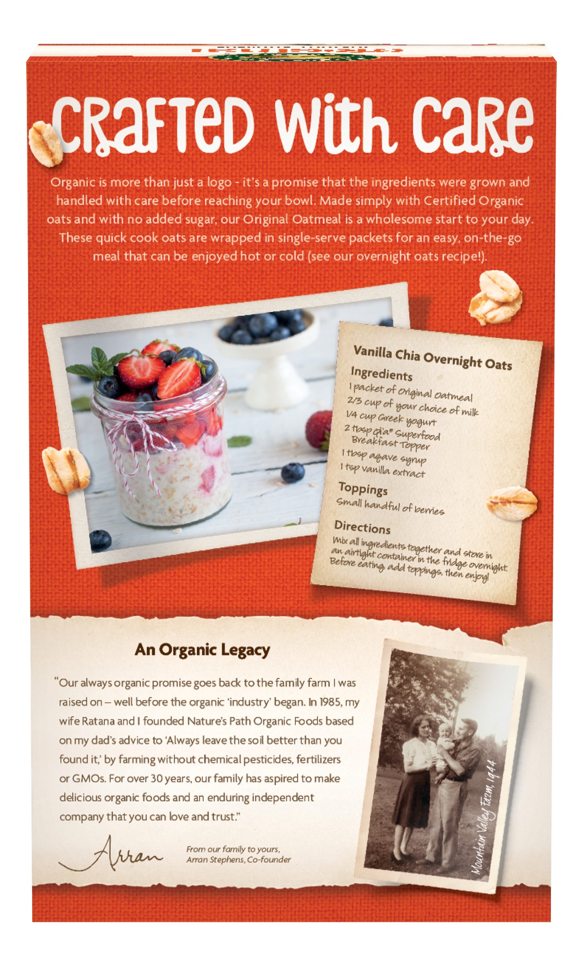 slide 3 of 6, Nature's Path Organic Nature's Path Originalinstant Oatmeal, 8 ct