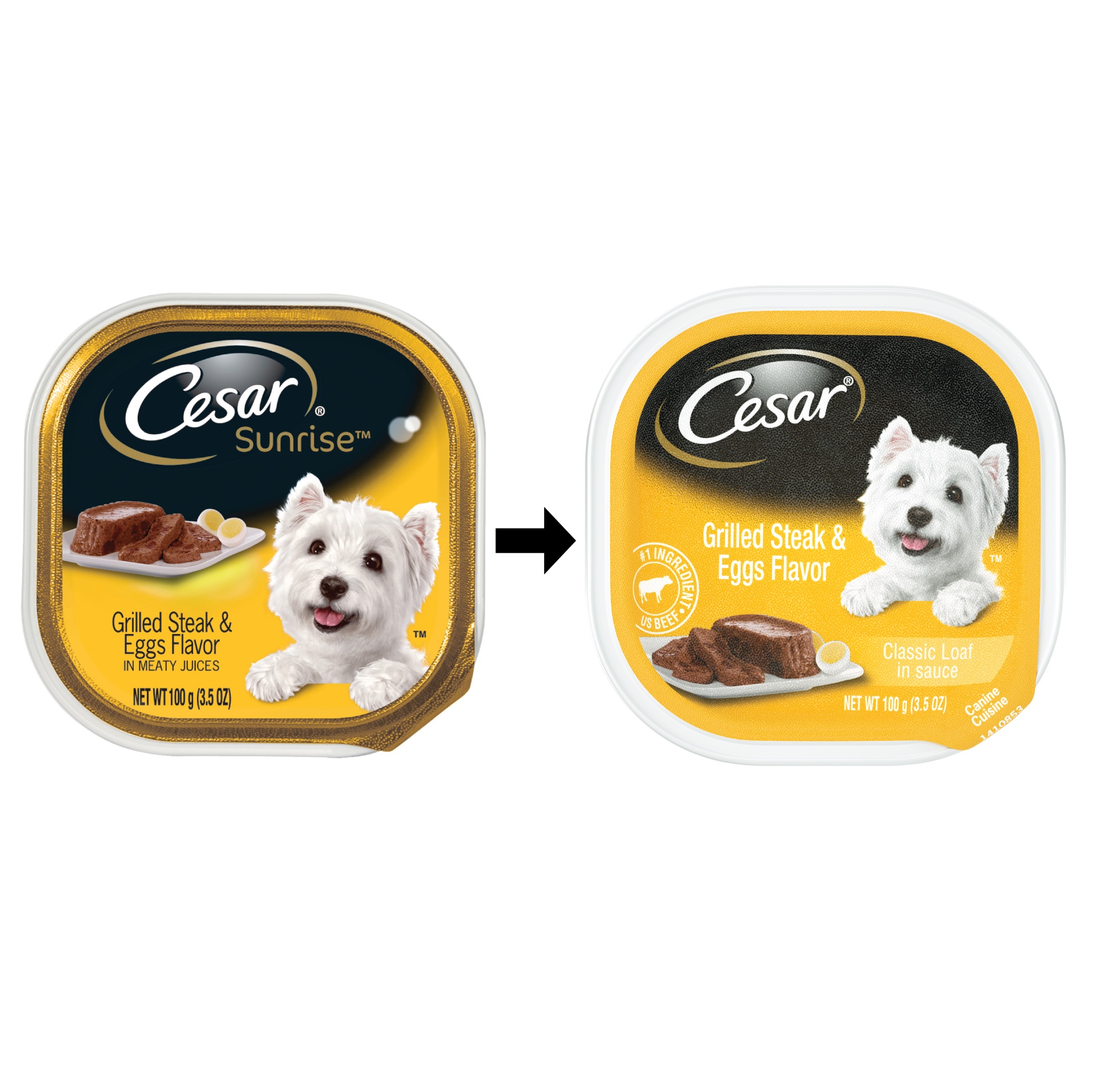 cesar-soft-wet-dog-food-classic-loaf-in-sauce-grilled-steak-and-eggs