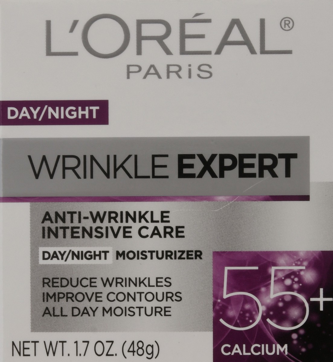 slide 1 of 11, L'Oréal Wrinkle Expert 55+ Calcium Day/Night Moisturizer 1.7 oz, 1.7 oz