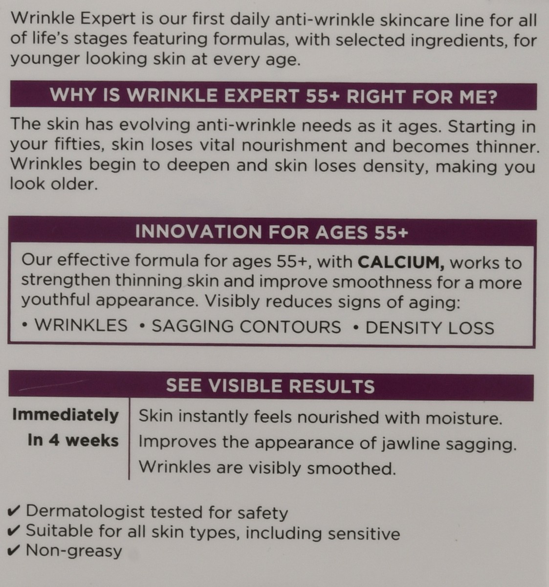 slide 9 of 11, L'Oréal Wrinkle Expert 55+ Calcium Day/Night Moisturizer 1.7 oz, 1.7 oz