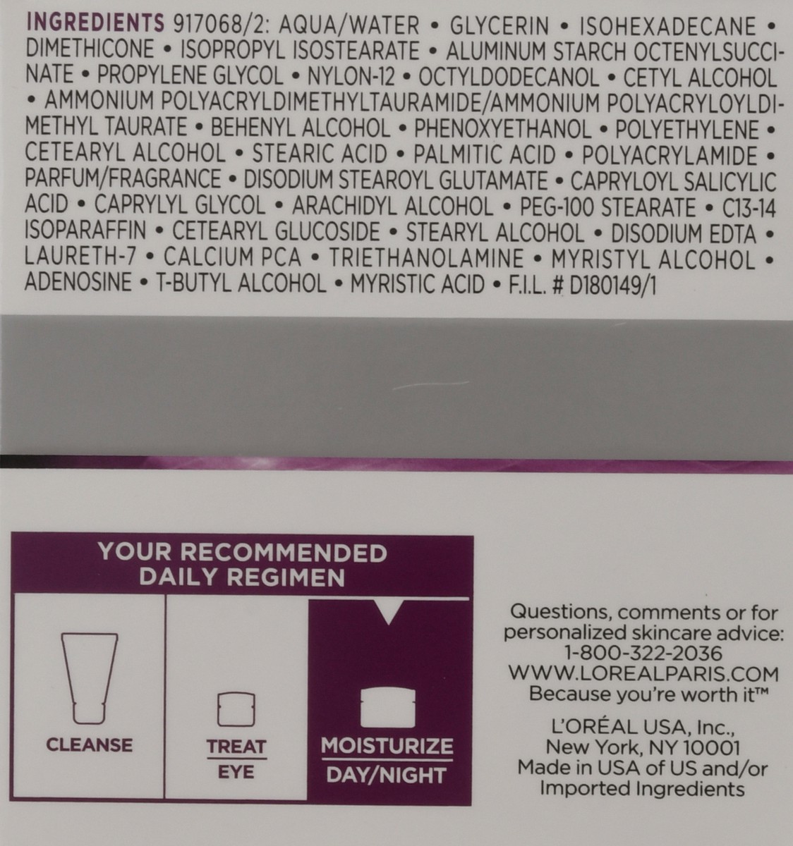 slide 10 of 11, L'Oréal Wrinkle Expert 55+ Calcium Day/Night Moisturizer 1.7 oz, 1.7 oz