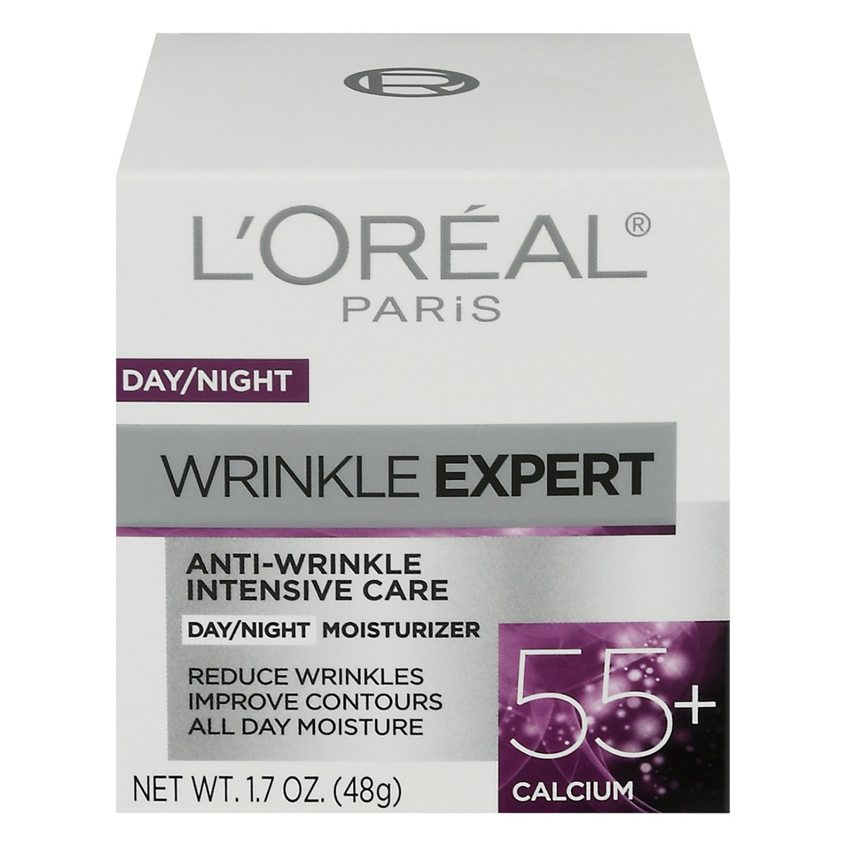 slide 6 of 11, L'Oréal Wrinkle Expert 55+ Calcium Day/Night Moisturizer 1.7 oz, 1.7 oz
