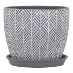Joy Of Gardening Nolita Planter - Gray