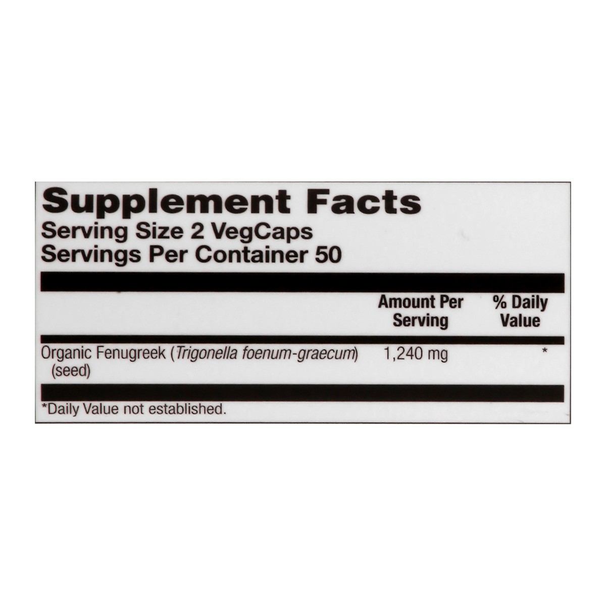 slide 8 of 10, Solaray Fenugreek Ogc, 100 ct