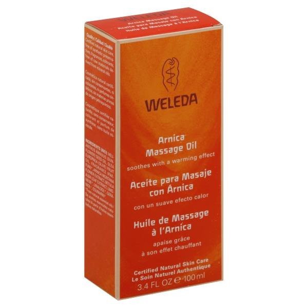 slide 1 of 1, Weleda Muscle Massage Oil, 1 ct