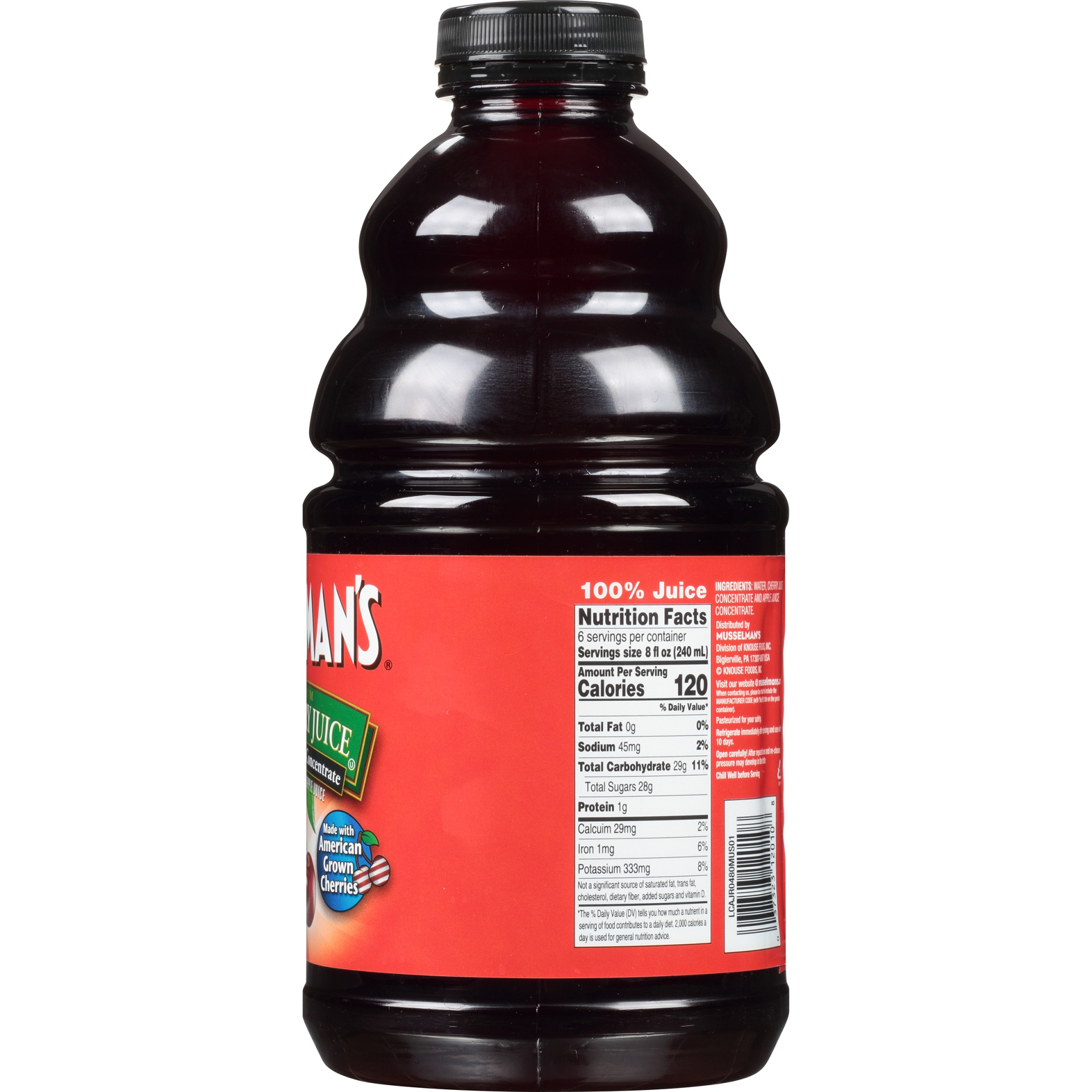 slide 2 of 6, Musselman's 100% Tart Cherry Juice From Concentrate - 48 fl oz, 48 fl oz