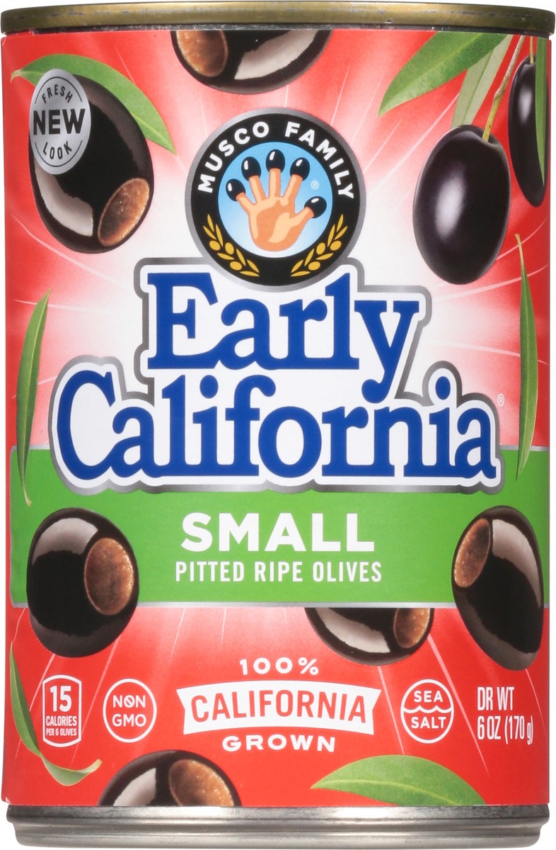 slide 9 of 12, Early California Pitted Ripe Olives Small 6 oz,