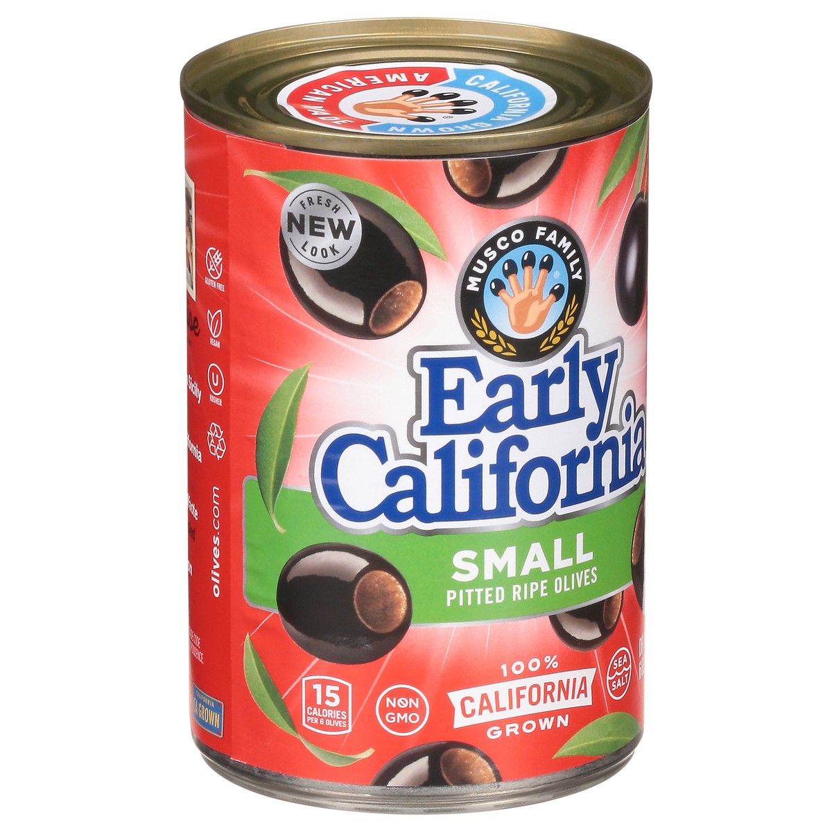 slide 5 of 12, Early California Pitted Ripe Olives Small 6 oz,