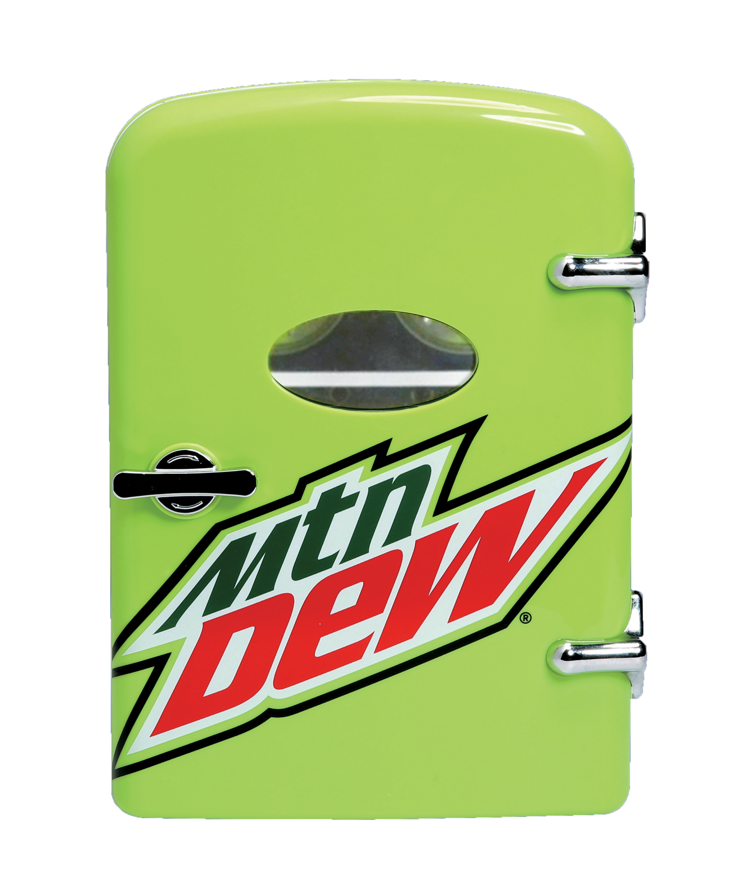 slide 1 of 6, FRIGIDAIRE Mountain Dew Mini Portable Compact Personal Fridge Cooler, 1 ct
