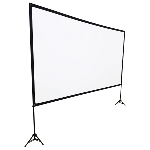 slide 12 of 13, RCA 120" Folding Portable Projection Screen, 1 ct