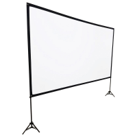 slide 11 of 13, RCA 120" Folding Portable Projection Screen, 1 ct