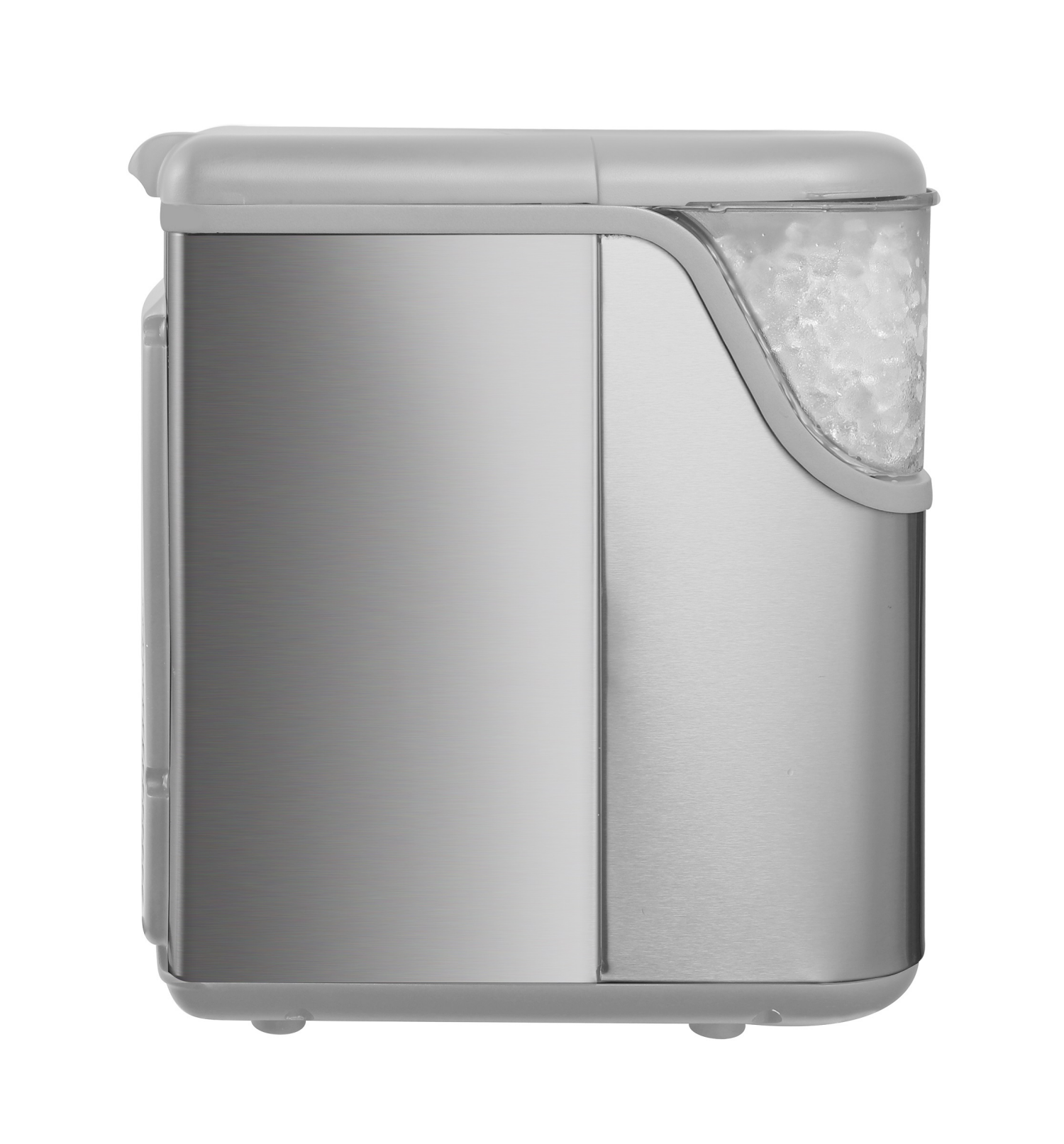 slide 4 of 8, Frigidaire 33 lbs. Premium Nugget Ice Maker - Stainless Steel, EFIC228, 33 lb
