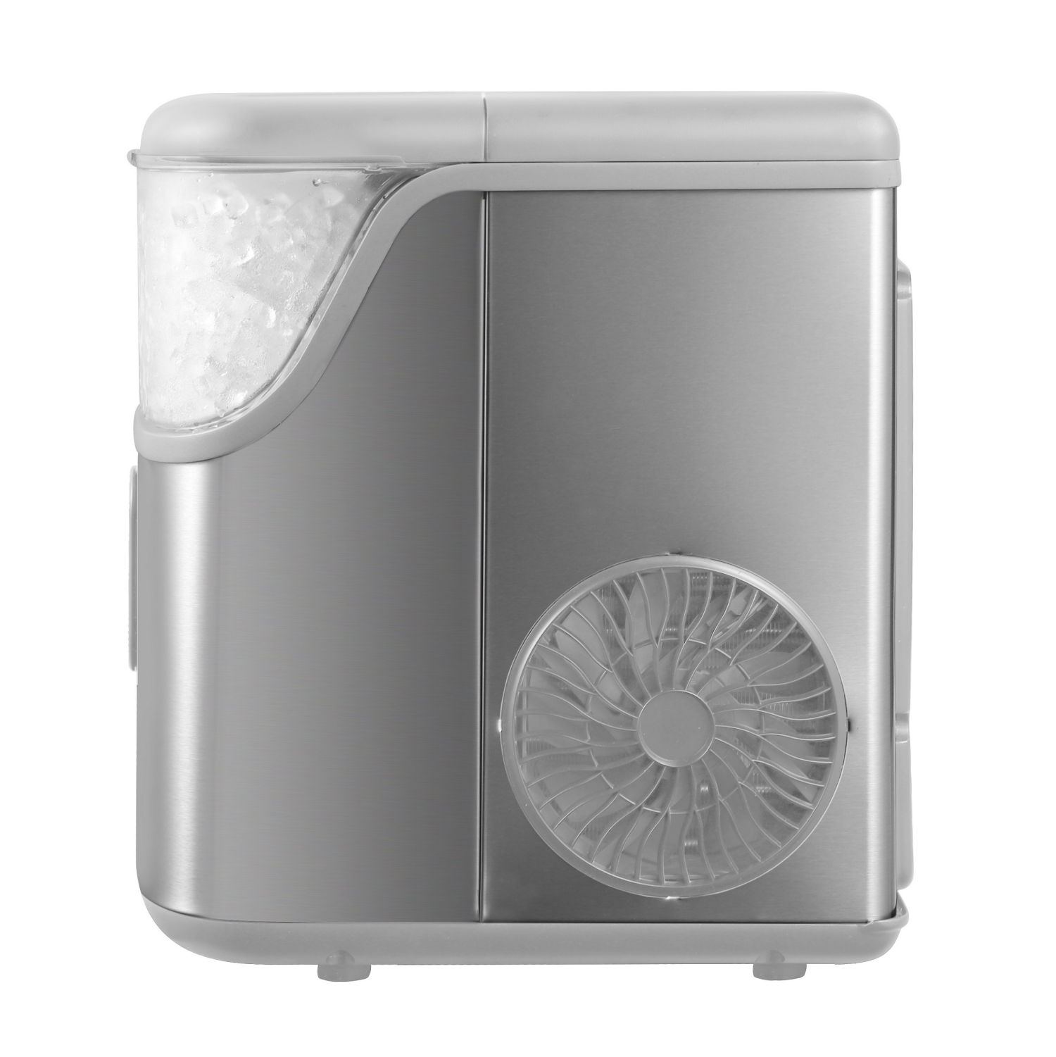 slide 5 of 8, Frigidaire 33 lbs. Premium Nugget Ice Maker - Stainless Steel, EFIC228, 33 lb