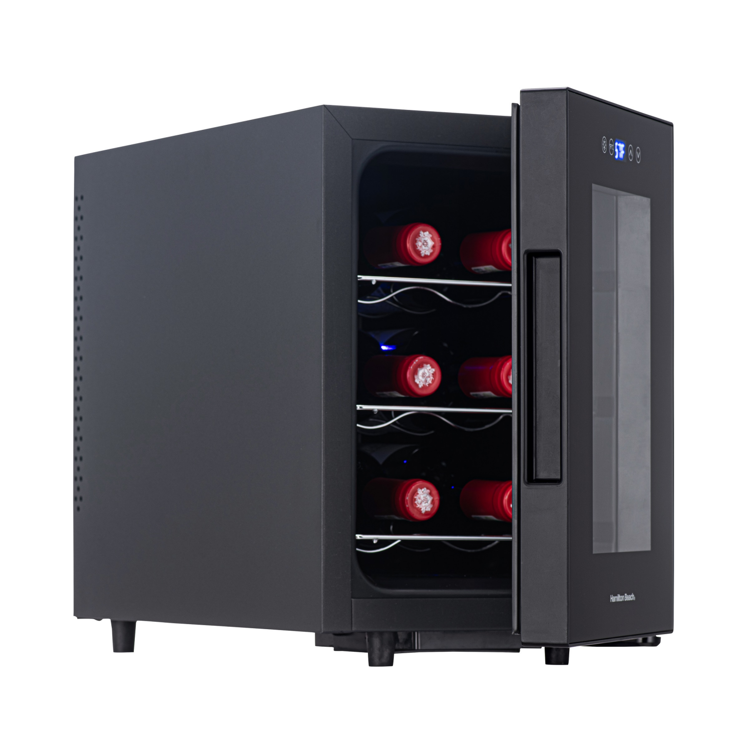 slide 4 of 4, Hamilton Beach, 6-Bottle Wine and Beverage Cooler, 1 ct