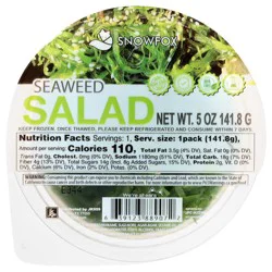 Snowfox Seaweed Salad 5 oz