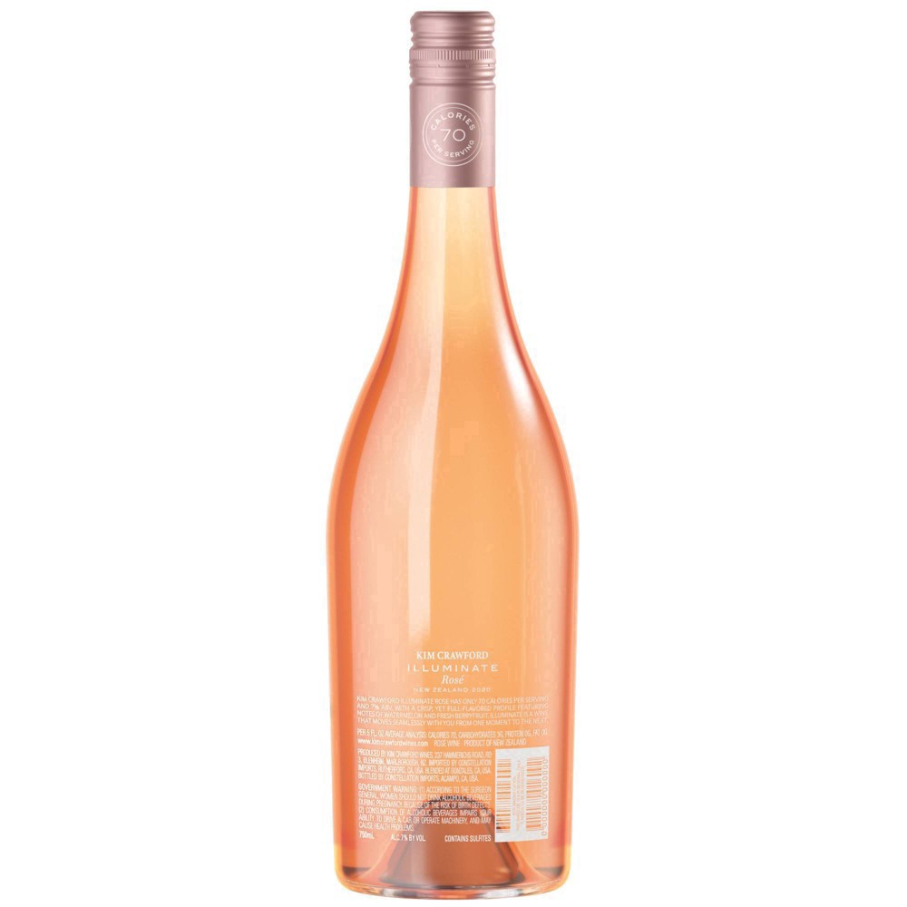 slide 21 of 25, Kim Crawford Illuminate New Zealand Rose Wine, 750 mL Bottle, 25.36 fl oz