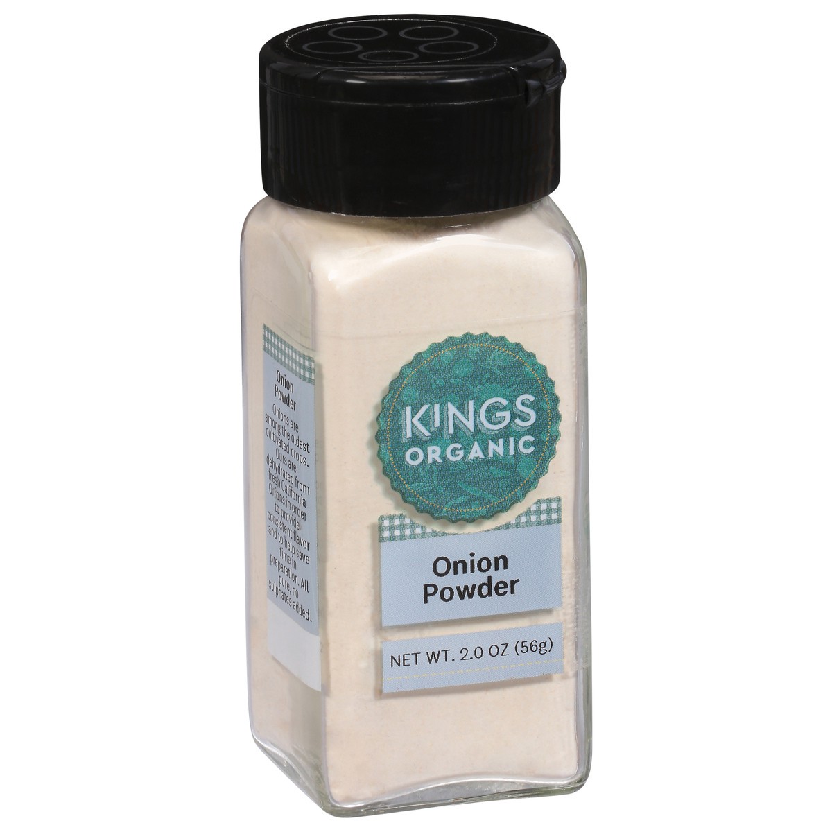 slide 3 of 12, Kings Organic Onion Powder 2.0 oz, 2 oz