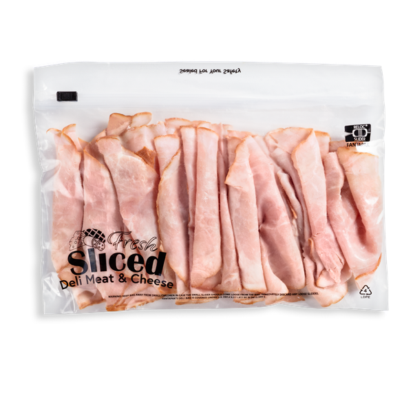 slide 1 of 1, Hy-Vee Off The Bone Ham Grab And Go, per lb