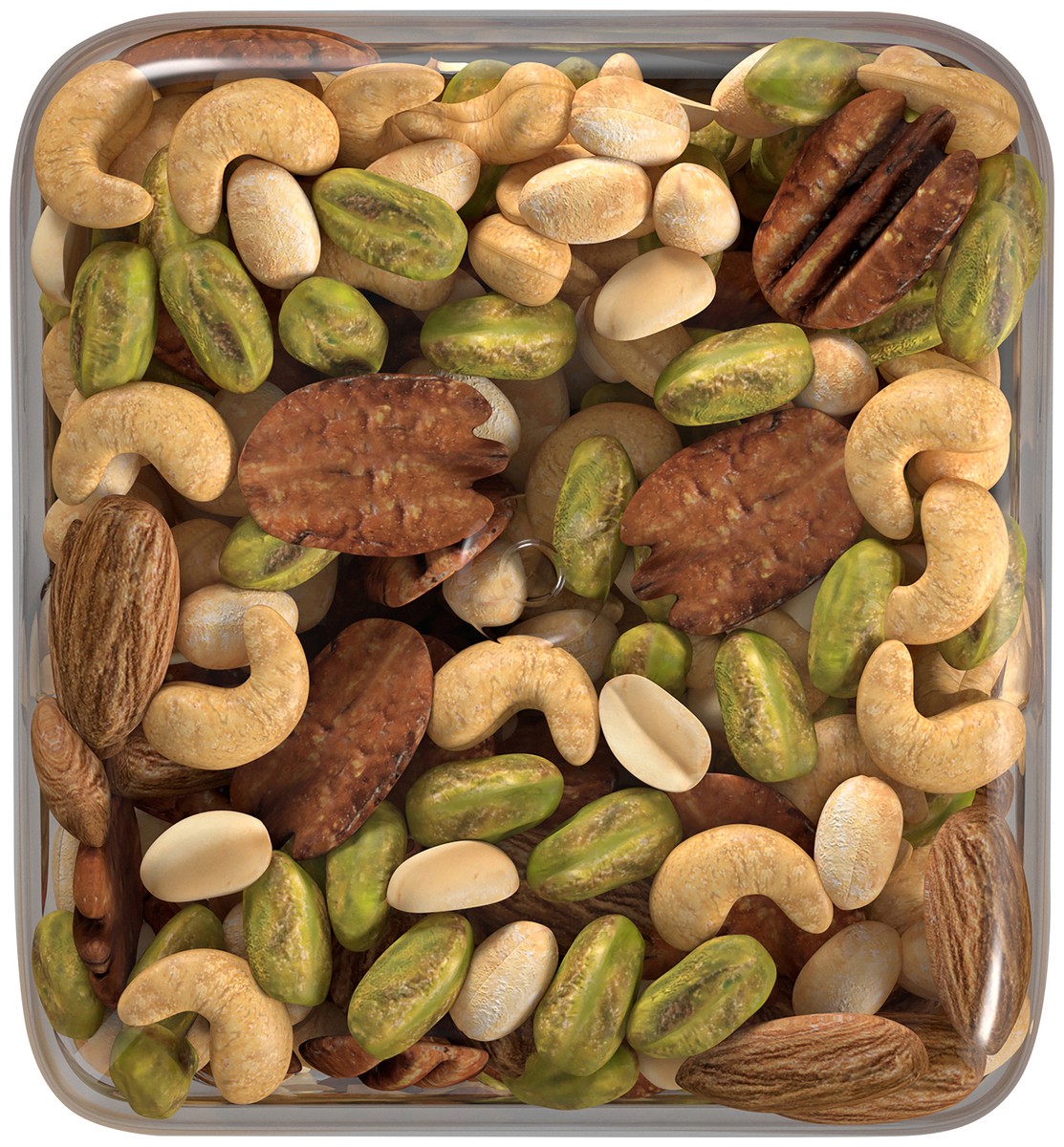 slide 2 of 9, Fisher Never Fried Oven Roasted with Sea Salt Mixed Nuts with Peanuts 24 oz, 24 oz