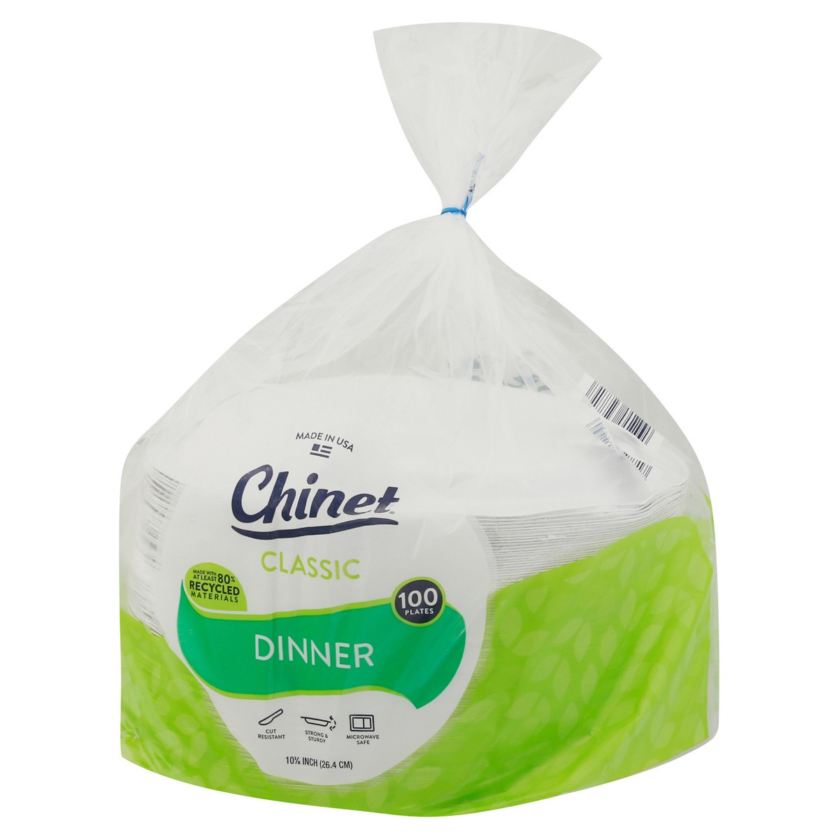 slide 7 of 9, Chinet Classic Dinner Plates 100 ea, 100 ct