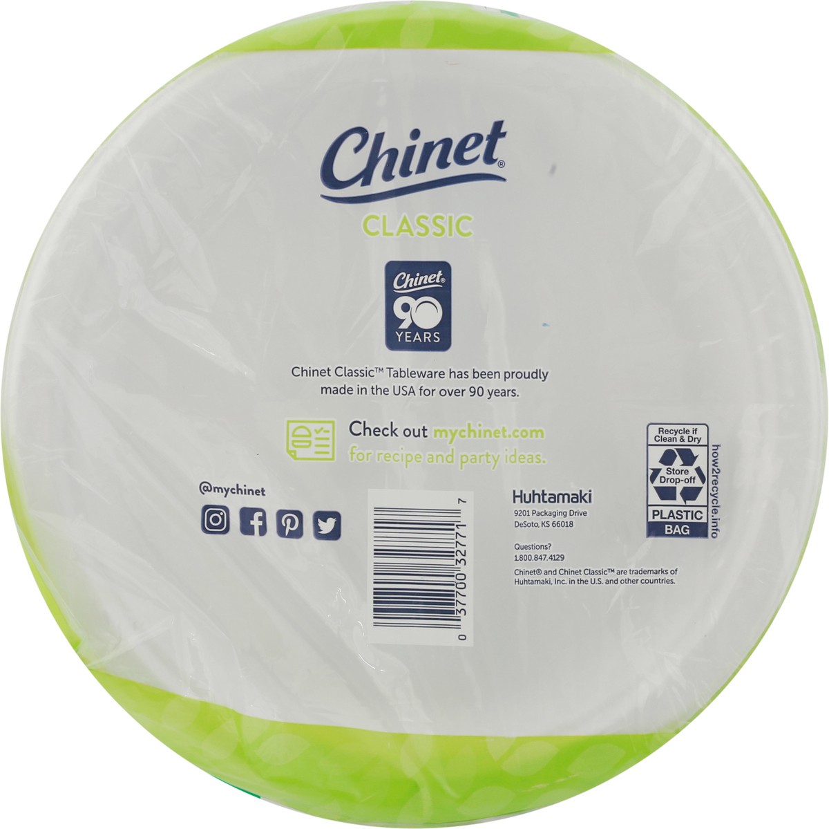 slide 8 of 9, Chinet Classic Dinner Plates 100 ea, 100 ct