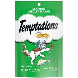 Temptations Seafood Medley Flavour Cat Treats 85 g