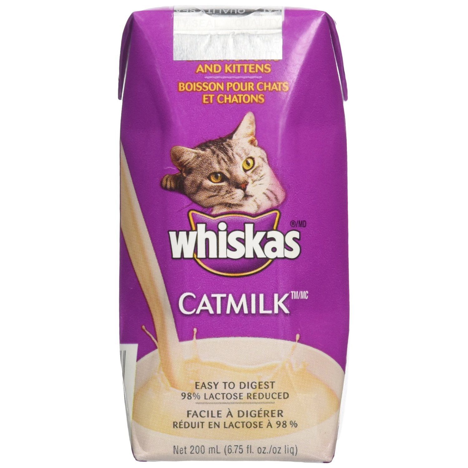 slide 2 of 3, WHISKAS CATMILK PLUS Drink for Cats and Kittens, 6 oz