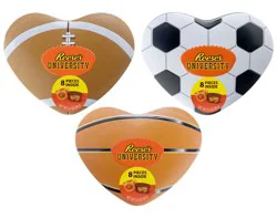 Reese's Sport Heart Tin Assortment With Chocolate, 2.48 oz