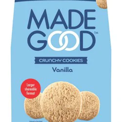 MadeGood Crunchy Vanilla Cookies 7.0 oz