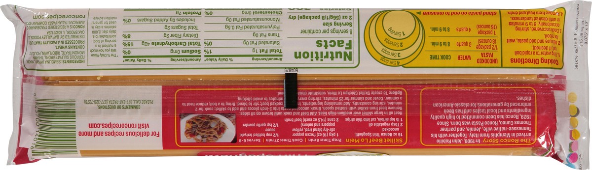 slide 14 of 14, Ronco Thin Spaghetti, 16 oz