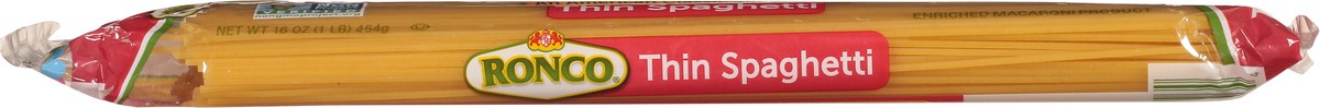 slide 4 of 14, Ronco Thin Spaghetti, 16 oz