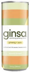 Ginsa Ginseng + Yuzu Sparkling Tonic