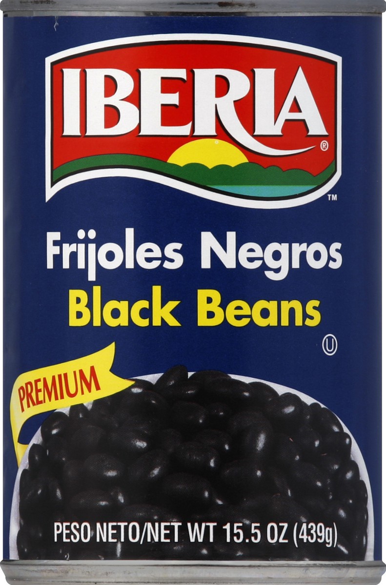 slide 2 of 2, Iberia Black Beans 15.5 oz, 15.5 oz