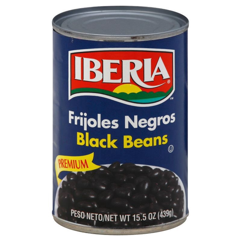 slide 1 of 2, Iberia Black Beans 15.5 oz, 15.5 oz