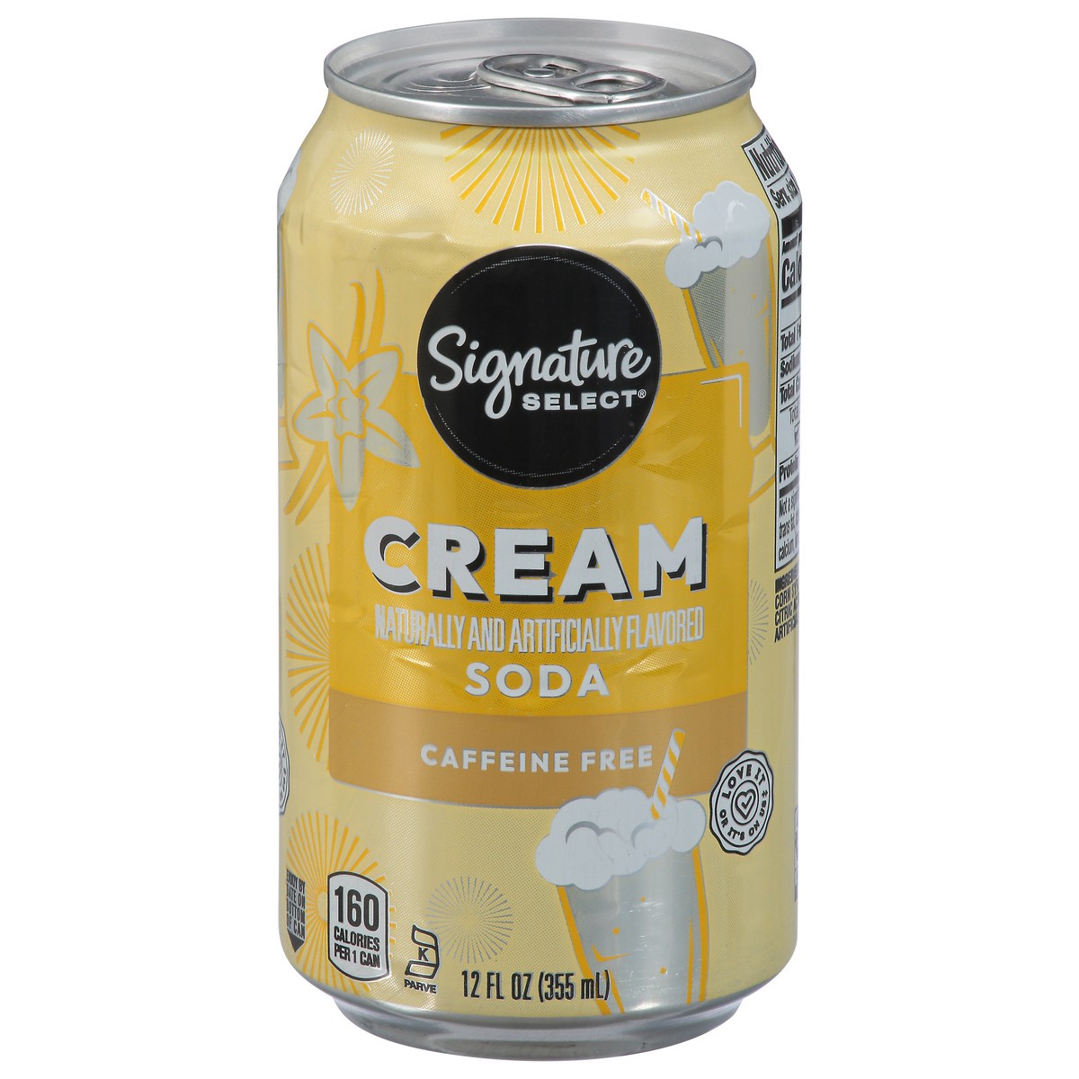 その他 CREAM SODA Signature Select Caffeine Free Cream Soda - 12 fl oz 1 ct | shipt
