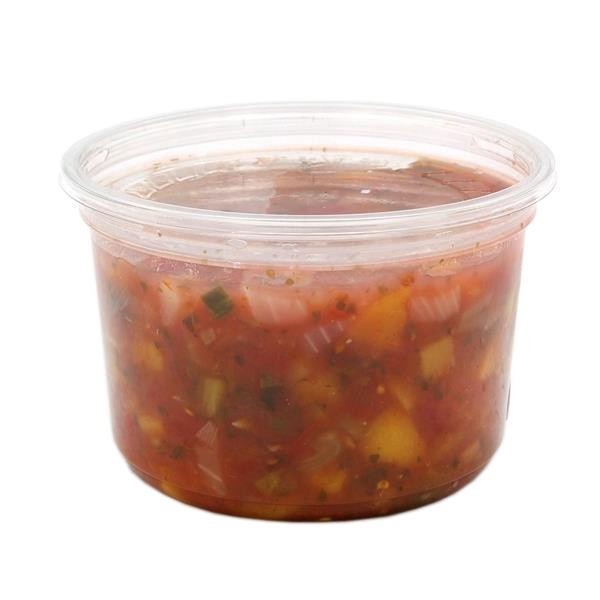 slide 1 of 1, Hy-Vee Fresh Peach Mango Salsa, per lb