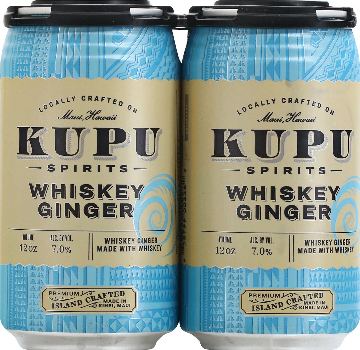slide 10 of 11, Kupu Spirits Whiskey Ginger Beer - 4 ct, 4 ct