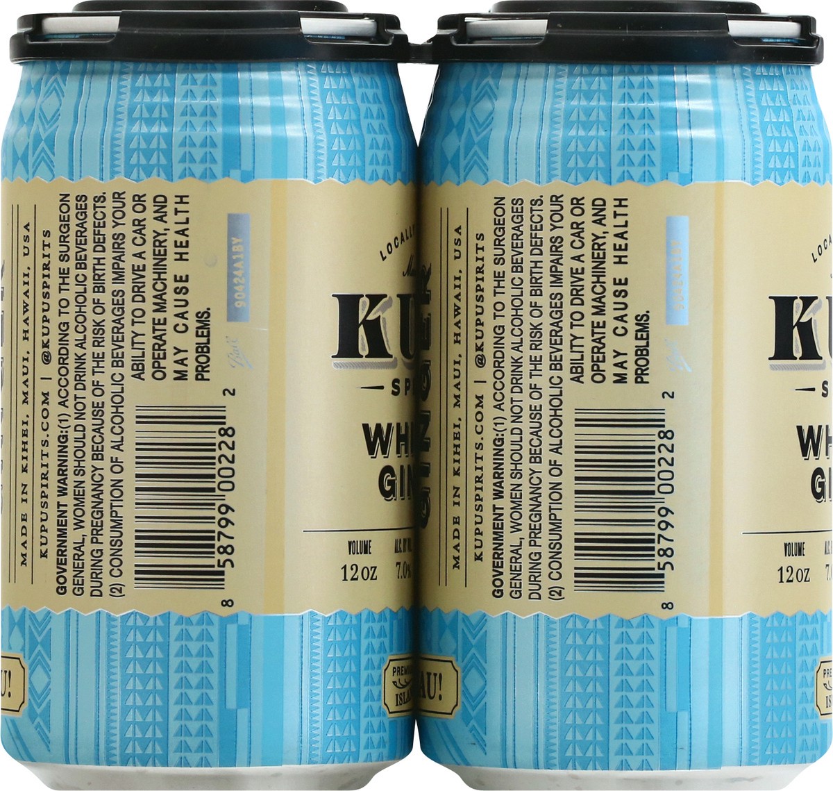 slide 3 of 11, Kupu Spirits Whiskey Ginger Beer - 4 ct, 4 ct
